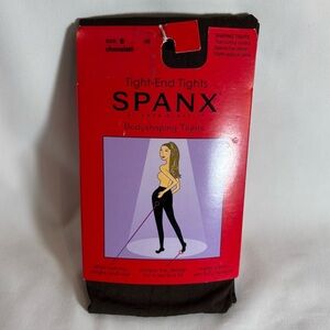 SPANX Sz B Chocolate Bodyshaping Tights NEW WITH TAG